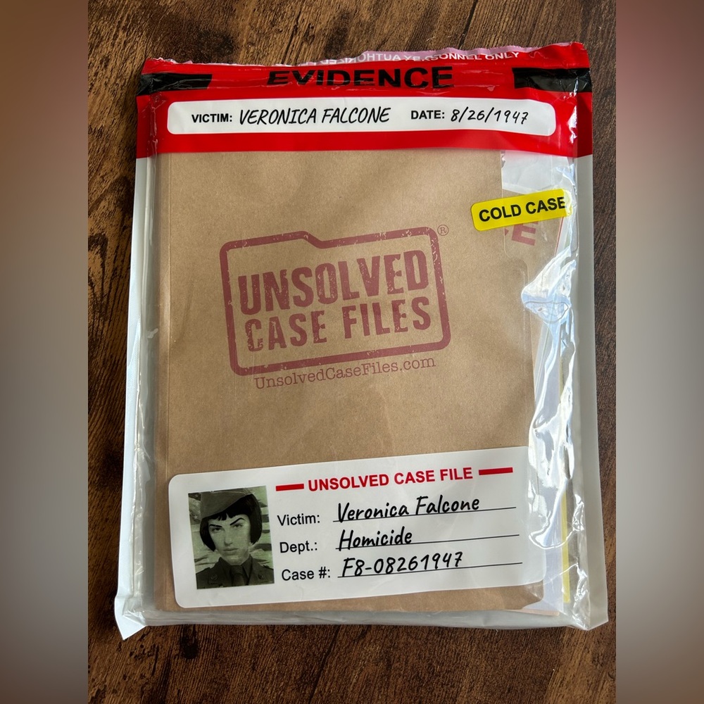 SOLD Unsolved Case Files - Murder Mystery Game